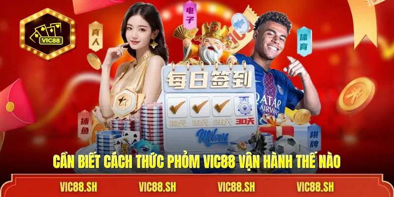 Cần biết cách thức Phỏm VIC88 vận hành thế nào