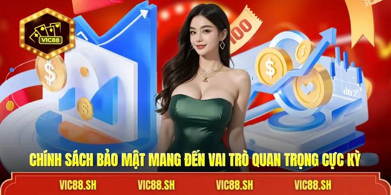 Chính sách bảo mật mang đến vai trò quan trọng cực kỳ