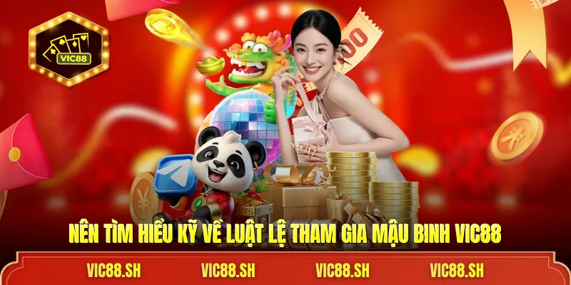 Nên tìm hiểu kỹ về luật lệ tham gia Mậu Binh VIC88