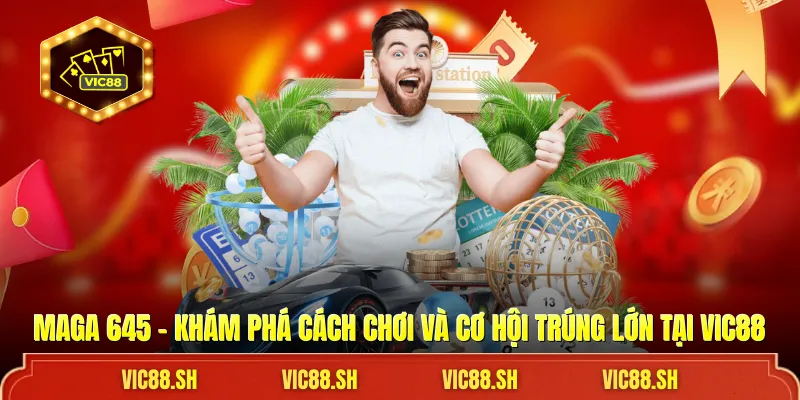 Maga 645 - Khám Phá Cách Chơi Và Cơ Hội Trúng Lớn VIC88