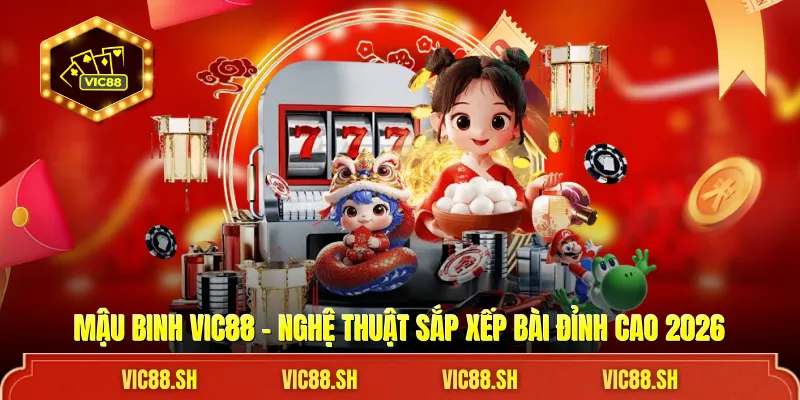 Mậu Binh VIC88 – Nghệ Thuật Sắp Xếp Bài Đỉnh Cao 2026